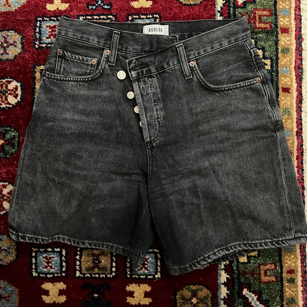 AGOLDE Criss Cross Short